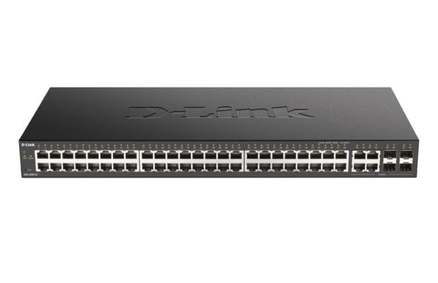 Комутатор D-Link 48-port Gigabit Managed Switch + 4 Combo 1000BaseT/SFP