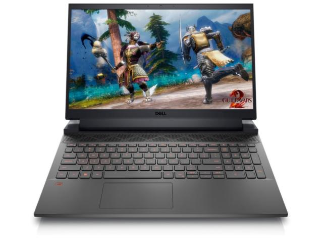 Лаптоп Dell G5 15 5520, Intel Core i7-12700H (14 cores, 24M Cache, up to 4.70 GHz), 15.6" FHD (1920x1080), 120Hz 250 nits WVA AG, HD Cam, 16GB 2x8GB DDR5 4800MHz, 512GB SSD PCIe M.2, GeForce RTX 3050Ti 4GB GDDR6, Wi-Fi 6 AX201, BT, Cam & Mic, Backlit