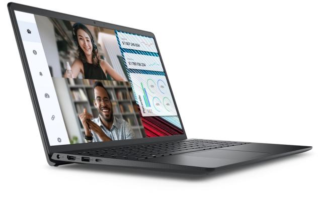 Лаптоп Dell Vostro 3520, Intel Core i7 -1255U (12MB cash up to 4.7 GHz), 15.6" FHD (1920x1080) AG WVA 250nits, 16GB DDR4, 2x8GB, 512GB SSD PCIe M.2, Intel Iris Xe Graphics, IR Cam and Mic, WiFi 6E, FP, SCR, BG KB, 3Y Pro S