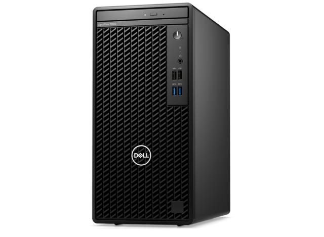 Настолен компютър Dell OptiPlex 3000 MT, Intel Core i5-12500 (18M Cache, up to 4.6 GHz), 8GB (1x8GB) DDR4, 512GB SSD PCIe M.2, Integrated Graphics, Keyboard&Mouse, Win 11 Pro, 3Y PS