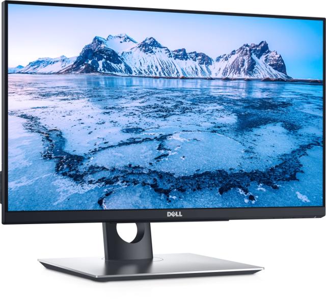 Монитор Dell P2418HT 23.8" Wide LED Anti-Glare Touch, IPS Panel, 6ms, 1000:1, 8000000:1 DCR, 250 cd/m2, 1920x1080 FullHD, VGA, HDMI, DP, USB 3.0, line out, Height Adjustable, Tilt, Swivel, Black