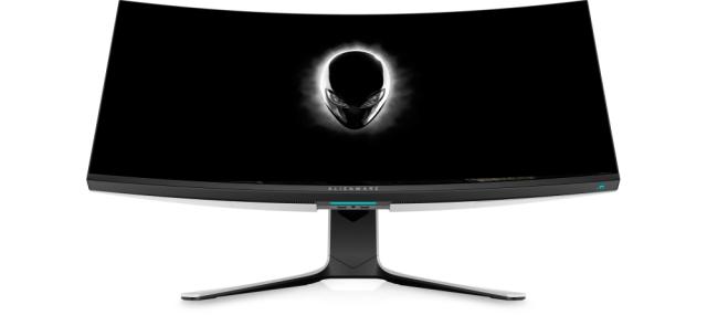Монитор Dell Alienware AW3821DW, 37.52" CURVED IPS Nano AG, 1ms GtG, NVIDIA G-SYNC, 1000:1, 600 cd/m2, 21:9 WQHD 3840x1600 at 144Hz, HDR 600, 130.6% sRGB, 95% DCI-P33, HDMI, DP, USB 3.0 Hub, Height Adjustable, Swivel, Tilt, Black