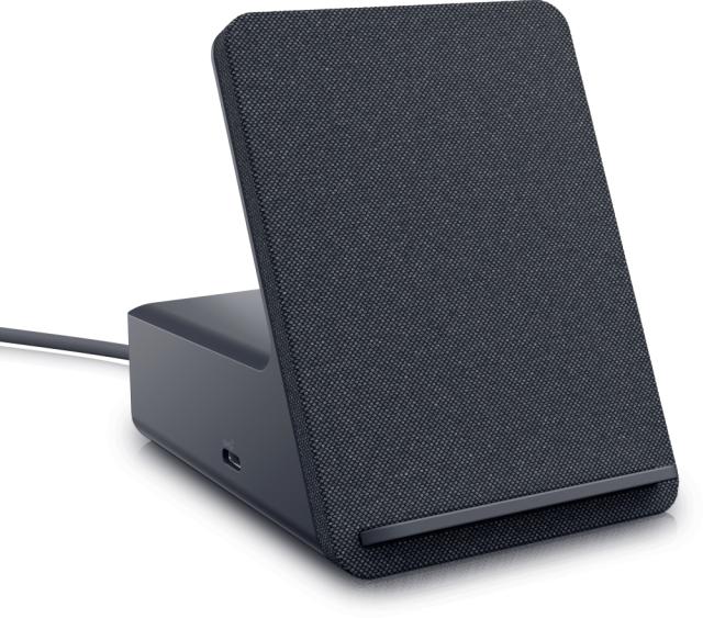 Докинг станция Dell Dual Charge Dock HD22Q, 1x USB Type-C, 4x USB-A, 1x HDMI, 1x DisplayPort, 1x RJ45, Qi безжично зареждане, черно