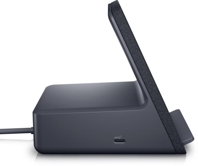 Докинг станция Dell Dual Charge Dock HD22Q, 1x USB Type-C, 4x USB-A, 1x HDMI, 1x DisplayPort, 1x RJ45, Qi безжично зареждане, черно