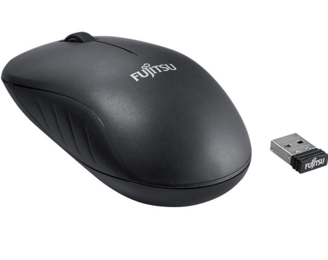 Мишка Fujitsu Wireless Mouse WI210, 1600 dpi, Черна