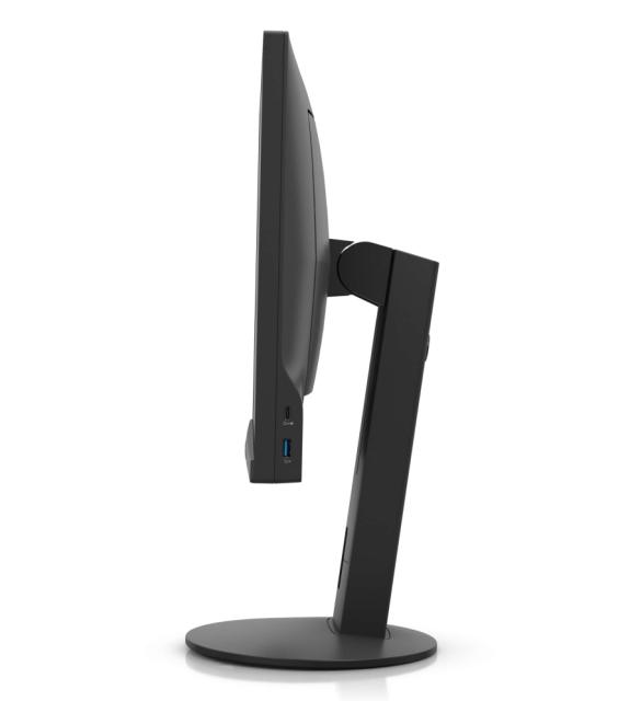 Монитор Fujitsu DISPLAY P2410 TS CAM, LED, PL, IPS, 5ms, 1000:1, 300cd/m2, 1920x1200 16:10, DP(Daisy Chain), DP, HDMI, 4xUSB, USB-C, LAN, 6-in-1 St, WebCam 2.0MP, Sp.2x2W, H.adj.150mm,Rot. 90°,Tilt, Sw.angle 345°, Black+Fujitsu Wireless KB Mouse Set 