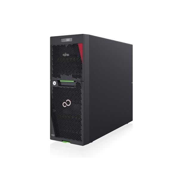 Сървър Fujitsu PRIMERGY TX1330 M5,  Intel Xeon E-2388G, 1x32GB U 3200 2R, Basic 2.5" kit (8x), eLCM Activation License preloaded, Modular PSU 500W, FTS wide / FTS