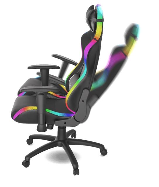 Стол Genesis Gaming Chair Trit 500 RGB Black_ Powerbank Trevi Copact 5000MAh 2xUSB A + 1xUSB C Black