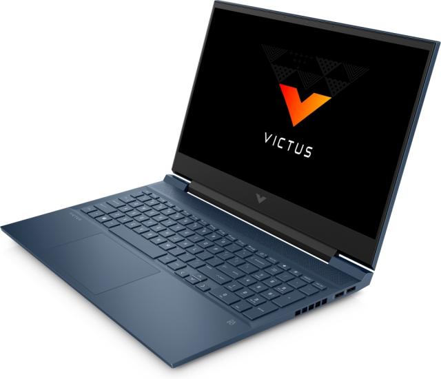 Лаптоп HP Victus 16-d1004nu, (12-ядрен) Alder Lake Intel Core i5-12500H 3.3/4.5 GHz, 16.1" (40.89 cm) Full IPS 144Hz Anti-Glare Display & GF RTX 3060 6GB, (HDMI), 16GB DDR5, 512GB SSD, 1x USB Type-C, Free DOS, 6X8H0EA 