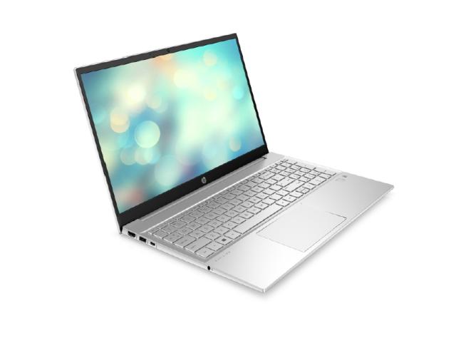 Лаптоп HP Pavilion 15-eg2013nu Natural Silver, Core i5-1235U(up to 4.4GH/12MB/10C), 15.6" FHD IPS AG, 16GB 3200MHz 2DIMM, 512GB PCIe SSD, WiFi a/c 2x2 + BT 5, FPR, Backlit Kbd, No SD Reader, 3C Batt, Free DOS