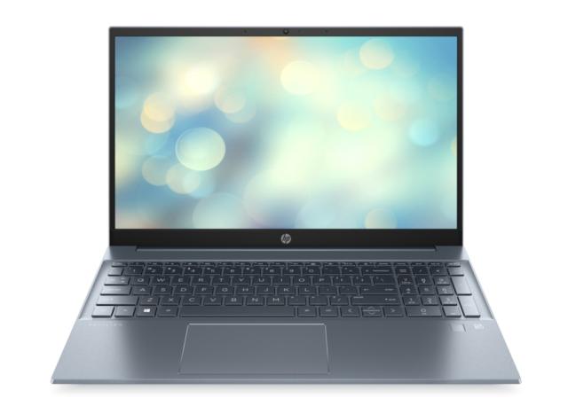 Лаптоп HP Pavilion 15-eg2008nu Fog Blue, Core i7-1255U(up to 4.7GH/12MB/10C), 15.6" FHD IPS AG, 16GB 3200MHz 2DIMM, 512GB PCIe SSD, WiFi a/c 2x2 + BT 5, FPR, Backlit Kbd, No SD Reader, 3C Batt, Free DOS