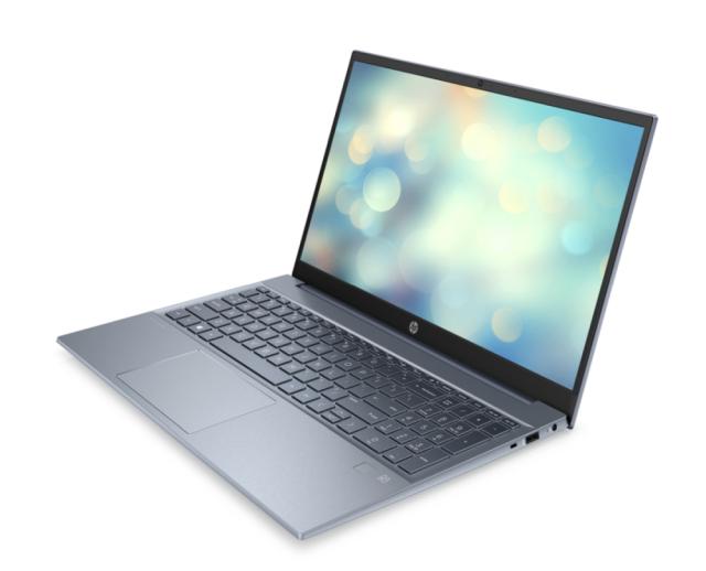 Лаптоп HP Pavilion 15-eg2008nu Fog Blue, Core i7-1255U(up to 4.7GH/12MB/10C), 15.6" FHD IPS AG, 16GB 3200MHz 2DIMM, 512GB PCIe SSD, WiFi a/c 2x2 + BT 5, FPR, Backlit Kbd, No SD Reader, 3C Batt, Free DOS