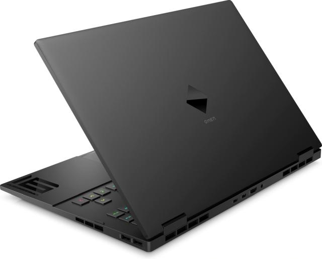 Лаптоп HP Omen 16-k0003nn Shadow Black, Core i7-12700H(up to 4.7GH/24MB/14C), 16.1" QHD AG IPS 300nits 165Hz, 16GB 4800Mhz 2DIMM, 1TB PCIe SSD, NVIDIA GeForce RTX 3070Ti 8GB, WiFi AX411 6E+BT5.2, Backlit Kbd, 64C Batt Long Life, Win 11 Home