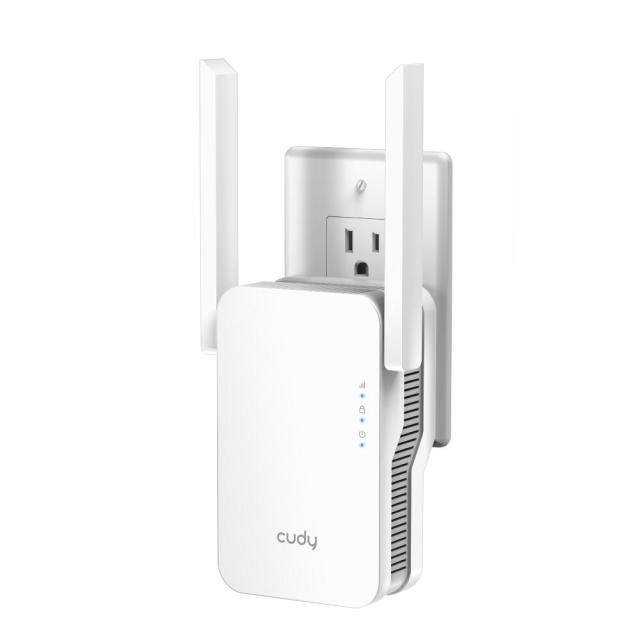 Безжичен Range Extender Cudy RE1800, 2.4/5 GHz, 574 - 1201 Mbps, 10/100/1000