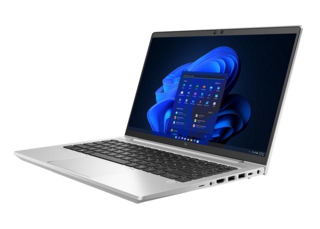 Лаптоп HP EliteBook 640 G9, Core i5-1235U(up to 4.4GHz/12MB/10C), 14" FHD UWVA AG 400nits, 16GB 3200Mhz 1DIMM, 512GB PCIe NVMe SSD, WiFi AX211 + BT 5.2,  