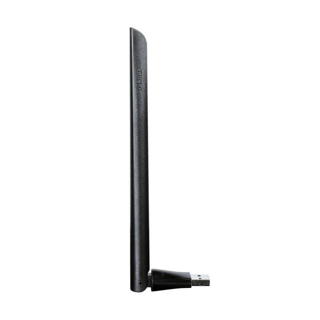 Безжичен Wireless адаптер D-Link DWA-172, 600 Mbps, Wireless AC600, Dual Band High Gain USB 2.0