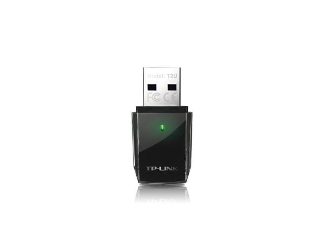 Безжичен Wireless адаптер TP-LINK Archer T2U, AC600, Dual band, USB 2.0