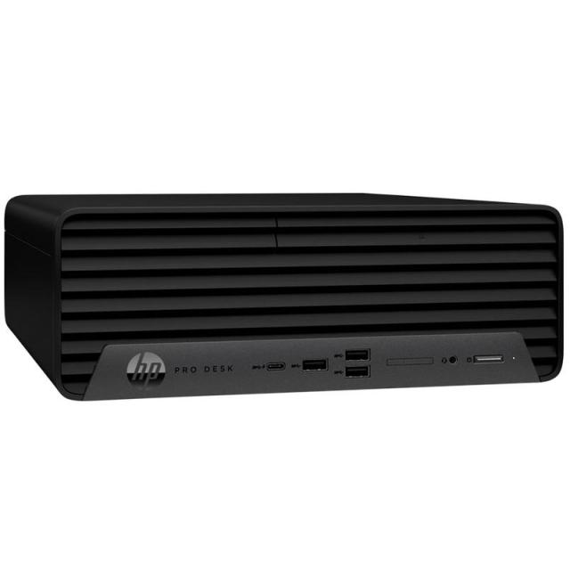 Настолен компютър HP Pro SFF 400 G9 240W, Core i5-12700(2.1GHz, up to 4.9Ghz/25MB/12C), 16GB 3200Mhz 1DIMM, 512GB PCIe SSD, DVD+/-RW, Intel AX211 Wi-Fi + BT 5.3, Free DOS, 2 Year Warranty On-site