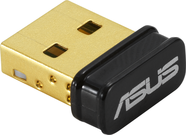 Безжичен Wireless Nano адаптер ASUS USB-N10 Nano B1, 802.11n 150 Mbps, USB 2.0