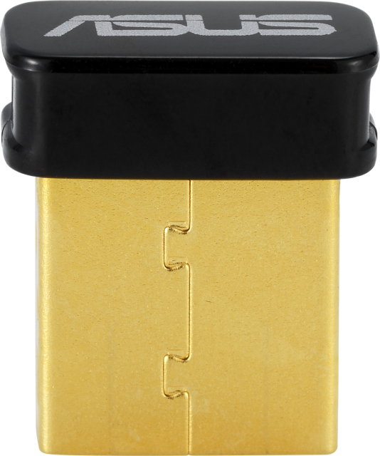 Безжичен Wireless Nano адаптер ASUS USB-N10 Nano B1, 802.11n 150 Mbps, USB 2.0