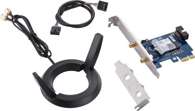 Безжичен PCI Express адаптер ASUS PCE-AC58BT AC2100, Dual-band, 2.4GHz/5GHz, Bluetooth 5.0