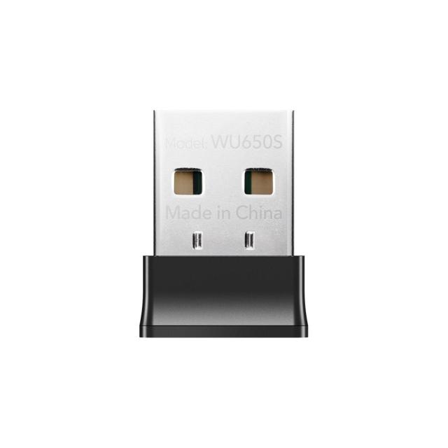 Безжичен Wireless Nano адаптер Cudy WU650S, 2.4/5 Ghz, USB 2.0