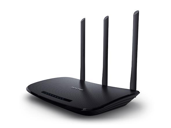 Rутер TP-LINK TL-WR940N, 2.4 GHz, Wireless N, 450Mbps, LAN 4 x 10/100,1x WAN 100, 3 x външни антени