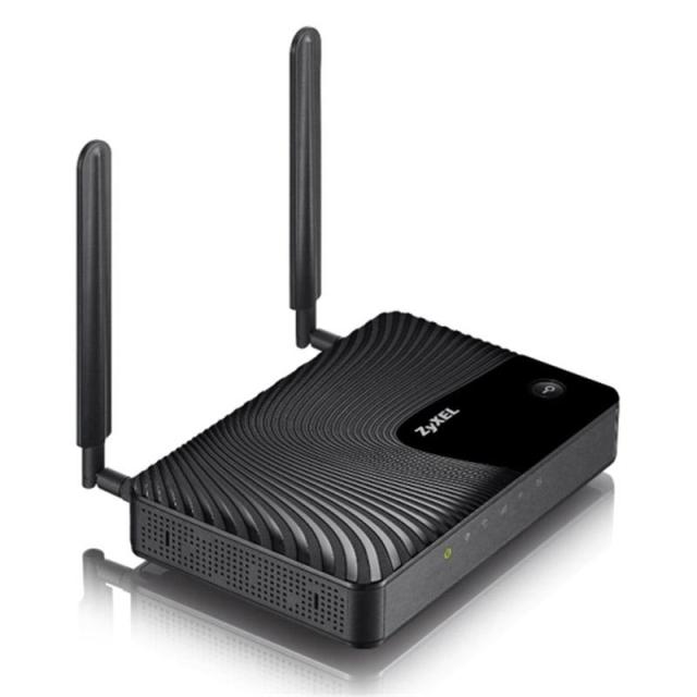 Рутер ZYXEL LTE3301-Q222, 2.4 GHz, 300Mbps, LTE 2G/3G, SIM слот, 4 x 10/100Mbps LAN, 2x2 външни/вътрешни антени