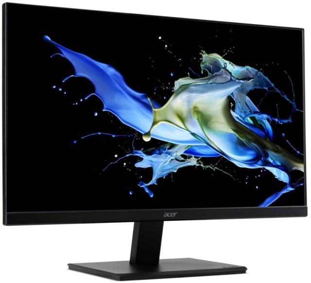 Монитор Acer V227Qbmipx, 21.5'' IPS LED, Anti-Glare, ZeroFrame, 4 ms, 100M:1, 250nits, 1920x1080 FHD, 75Hz, VGA, HDMI, DP, Audio Out, Speakers 2x2W, Tilt, Black