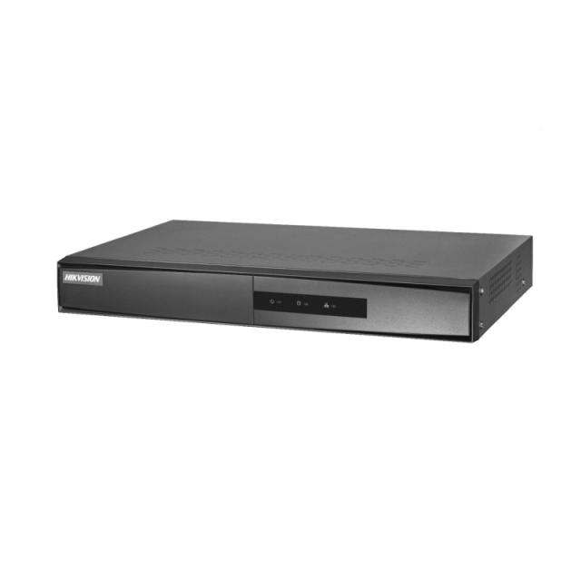 Рекордер HikVision DS-7108NI-Q1/M recorder, 8 IP Cameras, record up to 4 MP(2560x1440); H.265, 1 SATA HDD up to 6TB, 2 USB, 100Mbit; Video input: HDMI/VGA (1080p)