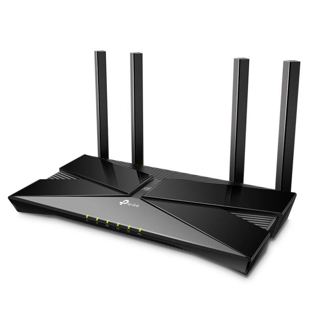 Рутер TP-Link Archer AX50 AX3000 Wi-Fi 6, 2.4GHz (574 Mbps) / 5GHz (2402 Mbps), 4x LAN1000Mbps, 1x WAN1000, 1x USB 3.0