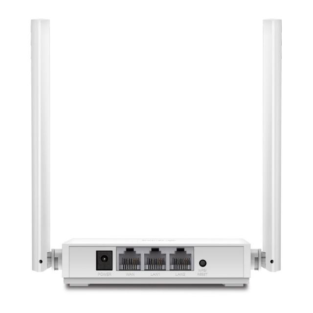 Рутер TP-LINK TL-WR820N, 300 Mbps, Wireless n, 2 x LAN 10/100, 1 x WAN, 2 x 5dBi външни антени