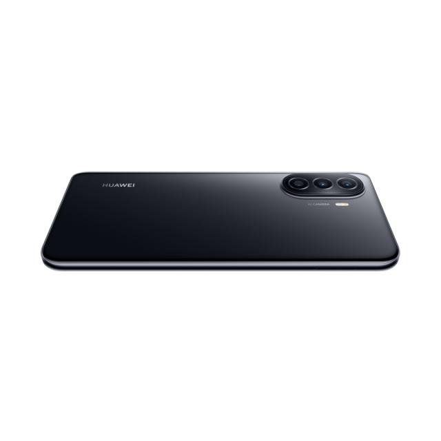 Мобилен телефон Huawei Nova Y70, Midnight Black, MGA, 6.75", TFT LCD HD+ 1600x720, 4GB+128GB, Camera 48MP+5MP+2MP/8MP, 4G LTE, WiFi 802.11 b/g/n, 2.4GHz, BT 5.1, FPT, 6000 mAh, USB-C Type-C, 3.5 mm earjack, EMUI 12.0