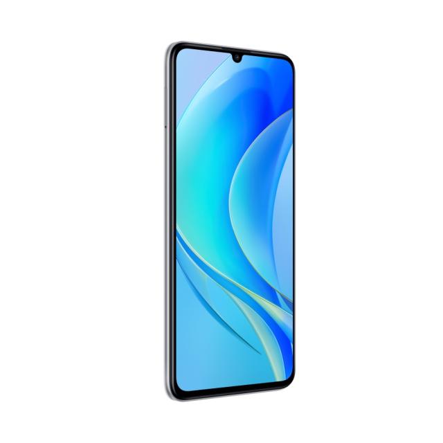 Мобилен телефон Huawei Nova Y70, Pearl White, MGA, 6.75", TFT LCD HD+ 1600x720, 4GB+128GB, Camera 48MP+5MP+2MP/8MP, 4G LTE, WiFi 802.11 b/g/n, 2.4GHz, BT 5.1, FPT, 6000 mAh, USB-C Type-C, 3.5 mm earjack, EMUI 12.0