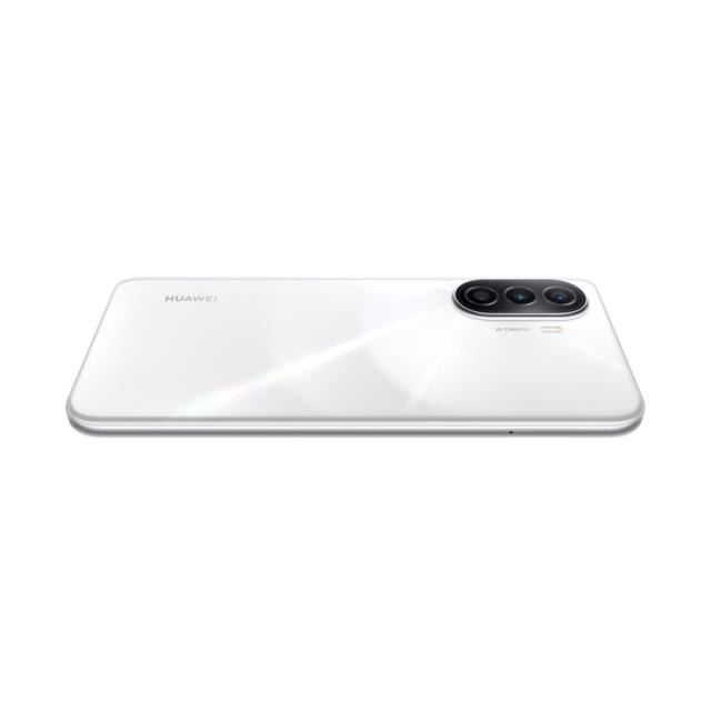 Мобилен телефон Huawei Nova Y70, Pearl White, MGA, 6.75", TFT LCD HD+ 1600x720, 4GB+128GB, Camera 48MP+5MP+2MP/8MP, 4G LTE, WiFi 802.11 b/g/n, 2.4GHz, BT 5.1, FPT, 6000 mAh, USB-C Type-C, 3.5 mm earjack, EMUI 12.0