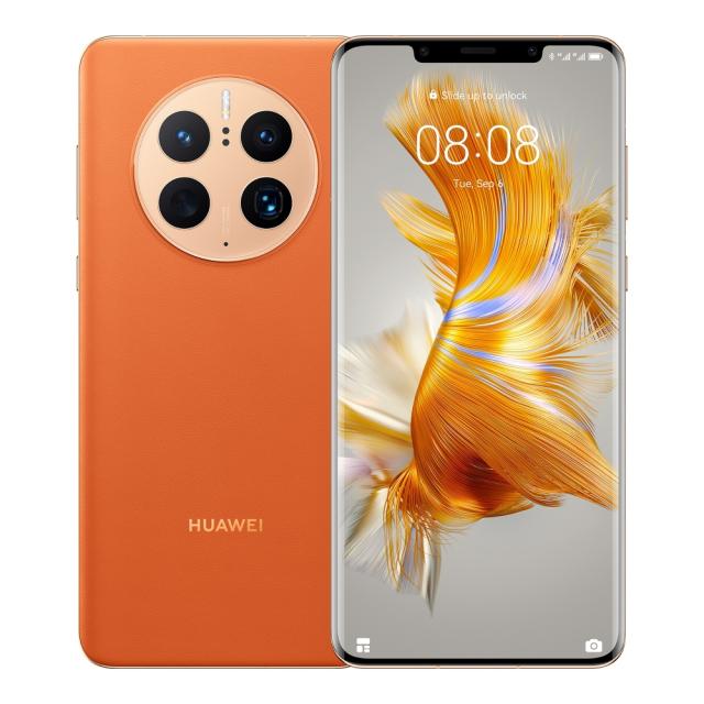 Мобилен телефон Huawei Mate 50 Pro Orange, 6.74" OLED, 2616x1212, Snapdragon 8+ Gen 1 4G, 8GB+512GB, Camera 50+13+64/13MP, 802.11 a/b/g/n/ac/ax, 4700mAh, BT 5.2, NFC, USB Type C, EMUI 13