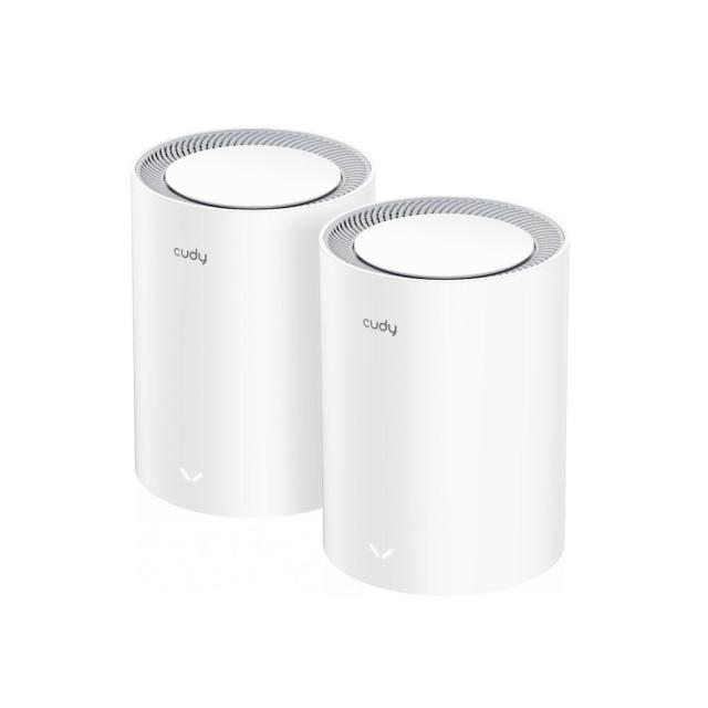 Мрежови комплект Cudy M1800, 1800Mbps, 2.4GHz (574Mbps), 5 GHz (1201Mbps), LAN 1 x 10/100, WAN 1 × 1000/100/10 Mbps