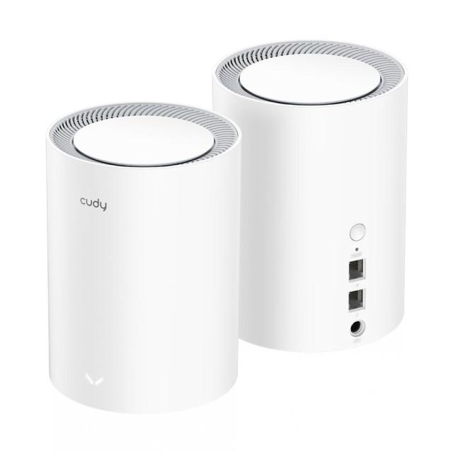 Мрежови комплект Cudy M1800, 1800Mbps, 2.4GHz (574Mbps), 5 GHz (1201Mbps), LAN 1 x 10/100, WAN 1 × 1000/100/10 Mbps