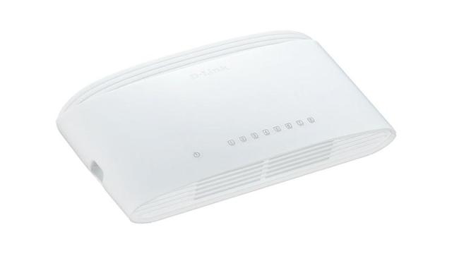 Суич D-Link DGS-1008D/E, 8 портов, 10/100/1000, Gigabit, Desktop 