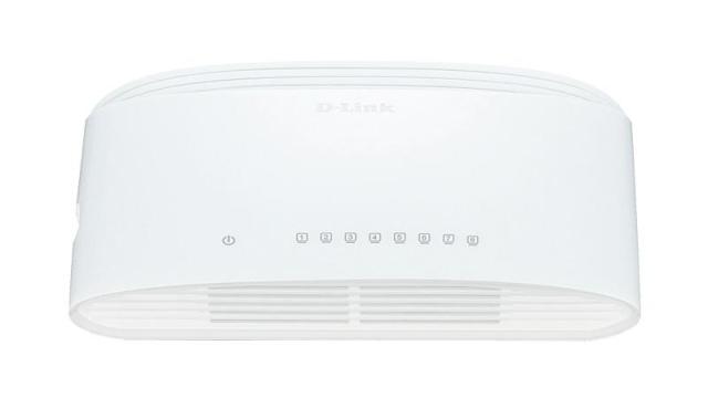 Суич D-Link DGS-1008D/E, 8 портов, 10/100/1000, Gigabit, Desktop 