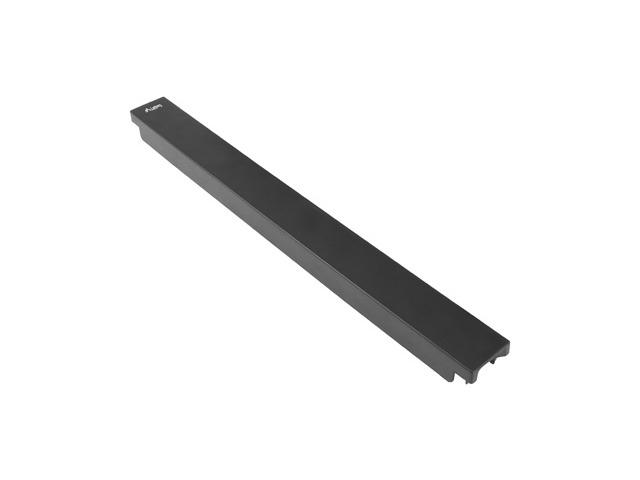 Аксесоар Lanberg plastic fire fire retardant blanking panel 19" 1U, black