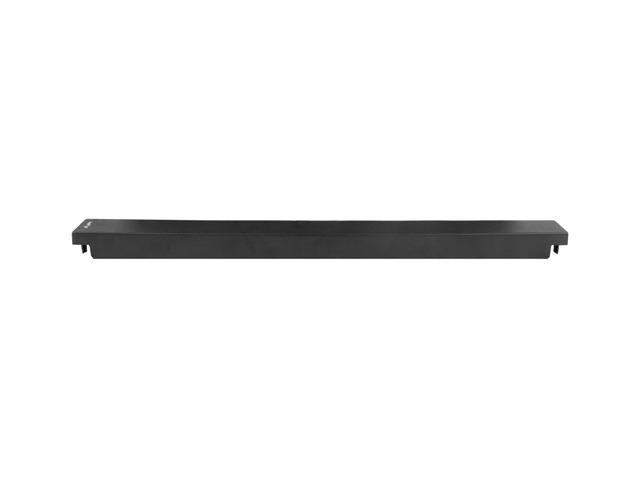 Аксесоар Lanberg plastic fire fire retardant blanking panel 19" 1U, black