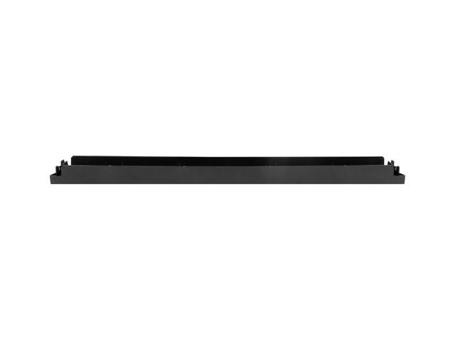 Аксесоар Lanberg plastic fire fire retardant blanking panel 19" 1U, black