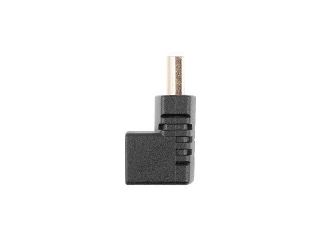 Адаптер Lanberg Adater HDMI(M)->HDMI(F) Adater Angled Down Black
