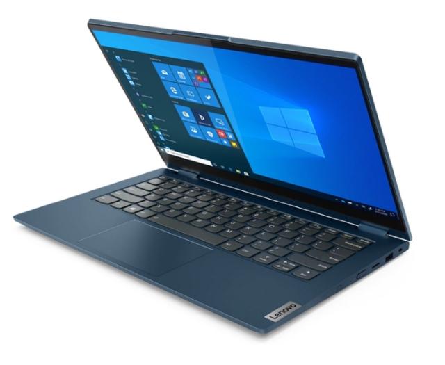 Лаптоп Lenovo ThinkBook 14s Yoga G2 Intel Core i5-1235U (up to 4.4GHz, 12MB), 16GB (8+8) DDR4 3200MHz, 512GB SSD, 14" FHD (1920x1080) IPS AG, Touch, Intel Iris Xe Graphics, WLAN, BT, FHD 1080p Cam, Backlit KB, FPR, Pen, 4 cell, Abyss Blue, Win11Pro, 
