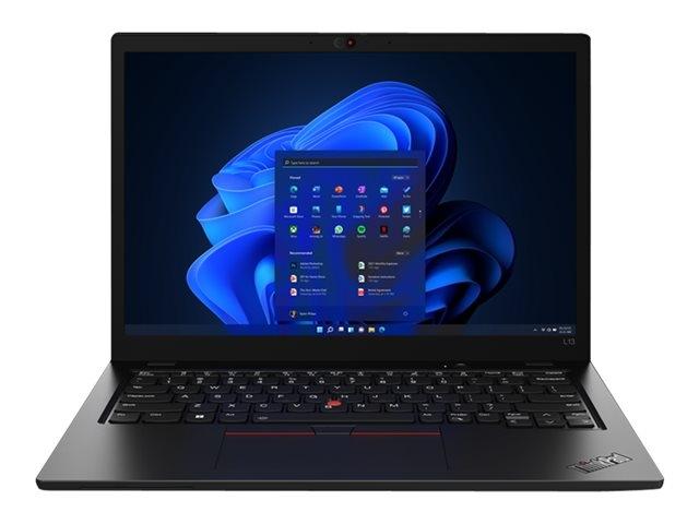 Лаптоп Lenovo ThinkPad L13 G3 Intel Core i7-1255U (up to 4.7GHz, 12MB), 16GB  DDR4 3200MHz, 512GB SSD, 13.3" WUXGA (1920x1200) IPS AG, Intel Iris Xe Graphics, WLAN, BT, IR&FHD 1080p Cam, Backlit KB, FPR, SCR, 4 cell, Win11Pro