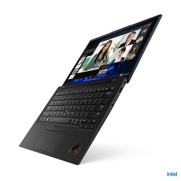 Лаптоп Lenovo ThinkPad X1 Carbon G10 Intel Core i7-1260P (up to 4.7GHz, 18MB), 32GB LPDDR5 5200MHz, 1TB SSD, 14" 2.8K (2880x1800) OLED AG, AR, Intel Iris Xe Graphics, WLAN, BT, WWAN, IR&1080p Cam, Backlit KB, FPR, Black, Win 11 Pro, 3Y Premier