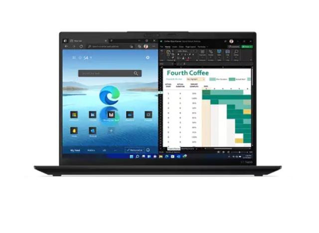 Лаптоп Lenovo ThinkPad X1 Nano G2 Intel Core i7-1260P (up to 4.7GHz, 18MB), 16GB LPDDR5 5200MHz, 1TB SSD, 13" 2K (2160x1350) IPS AG, Intel Iris Xe Graphics, WLAN, BT, WWAN, IR&FHD 1080p Cam, Backlit KB, FPR, 3 cell, Win11Pro, 3Y