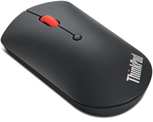 Мишка Lenovo ThinkPad Bluetooth Silent Mouse, оптична (2400 dpi), черна