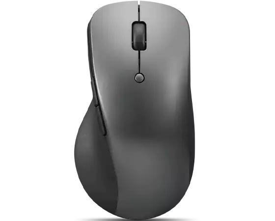 Мишка Lenovo Professional, оптична (2400 dpi), Bluetooth, 6 бутона, USB, сива